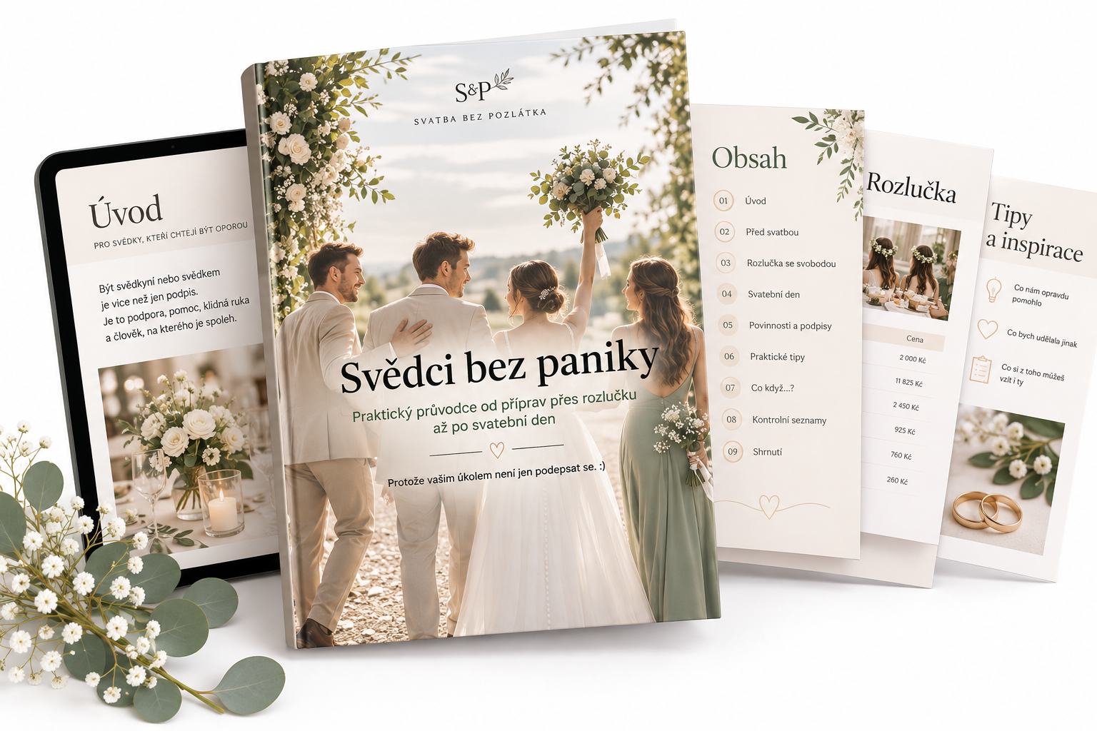 Titulní strana průvodce Svědci bez paniky